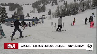 Parents petition school board to reinstate ski day in Cache County [upl. by Hamaso]