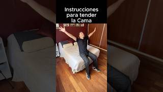 Instrucciones Para Tender la Cama 🛌 gastiobeide youtubeshorts shorts [upl. by Leola]