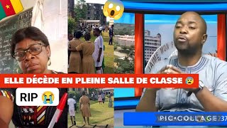 NÉCROLOGIE ❗UNE ENSEIGNANTE CAMEROUNAISE DÉ•CÈDE EN PLEIN COURS 😓😓 [upl. by Hafital]