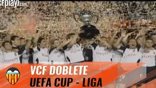 The Valencia CF Doblete 2004 UEFA CUP AND LA LIGA [upl. by Cj]