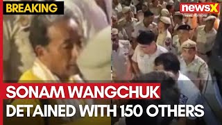 Sonam Wangchuk Detained With 150 Others On Delhi Border  Authorities Imposed Section 163 Of BNS [upl. by Erhard388]