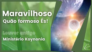 Música Maravilhoso  Quão formoso És  Rei do Universo  Ministério Koynonia de Louvor [upl. by Holt]