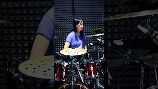 Epic Drum Cover of One Way Ticket by Eruption – Kalonica Nicx [upl. by Shlomo904]