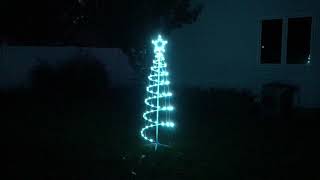 ILLUMINATIONS COLOR BLAST LED SPIRAL TREE LIGHTS [upl. by Ecirpak]