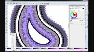 Inkscape Tutorial  Paisley [upl. by Darelle837]