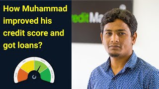 How CreditMantri helped Muhammad to improve his credit score [upl. by Narot]