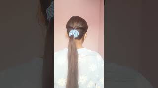 Simple hairstyle viralvideo youtubeshorts hairstylehorts [upl. by Hesther]