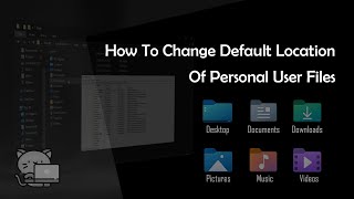 How To Change Default Location Of Personal User Files On Windows  Using Registry Editor [upl. by Ostler]