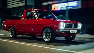 Datsun 1200 UTE  CINEMATIC VIDEO  RACING LANKA [upl. by Nosrettap468]