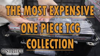 THE MOST EXPENSIVE ONE PIECE TCG COLLECTION COLLECTACON 2024 [upl. by Isak]