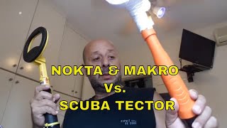 NOKTA amp MAKRO PULSEDIVE Vs SCUBA TECTOR DETEKNIX METAL DETECTORS [upl. by Zetes]