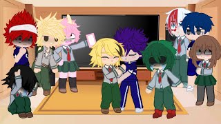 Some of class 1A react to Kaminari’s TikToks shinkamibakukiri￼ [upl. by Eniluj]