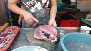 How to debone Bony fish in just 2mins  09022016 [upl. by Ilanos]