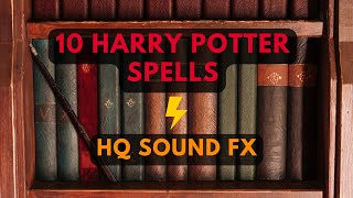 ⚡10 Harry Potter Spells Sound Effects [upl. by Hollenbeck]