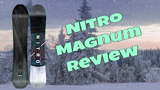 The 2024 Nitro Magnum Snowboard Review [upl. by Aonian]