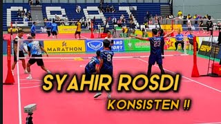 SEPAK TAKRAW KING CUP 2023 SEMI FINAL MALAYSIA VS INDIA SYAHIR KONSISTEN [upl. by Macnamara903]