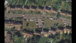 POTTERS BAR  Aerial Pictures of The Oakmere Estate and Park [upl. by Noiramed]