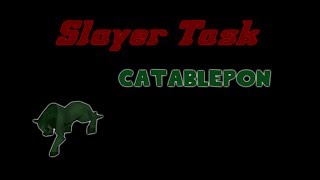 OSRS Slayer Task Catablepon  Guide to Catablepon killing [upl. by Pitzer]