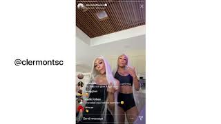 Clermont Twins on Instagram Live [upl. by Tneicniv]