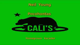 CHK0822 06 Neil Young Pocahontas KARAOKE INSTRUMENTAL [upl. by Obel207]