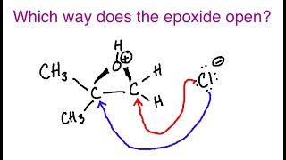 Acid Catalyzed Epoxide Openings  How do I know which product forms [upl. by Nywroc]