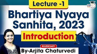 Bhartiya Nyaya Sanhita 2023  Lec 1 BNS 2023  New Criminal Laws Detailed Lecture [upl. by Suirtemid]