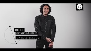 HolyFreedom Rete Motorcycle Textile Jacket [upl. by Mckee]