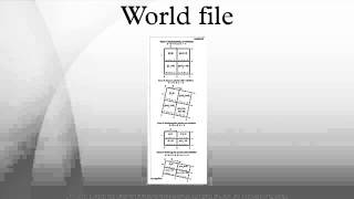 World file [upl. by Lyns]