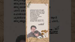 Paadi Thodiyiletho HD Lyrics Status💕 mohanlal manjuwarrier malayalamlyrics malayalamlyrical [upl. by Quar]