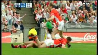 Armaghs Paul McGrane welcomes Brian McGuigan to Croke Park [upl. by Sandy]