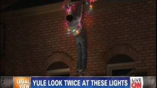 Hanging Mannequin Christmas Decoration Prompts 911 Calls ATLANTA [upl. by Vahe]