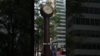 Strange Clock in New York history newyorkhistory [upl. by Adorl711]