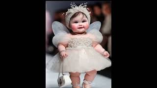 Baby fashion show😍trending cute babyai kawaii fashion viralshorts tiktok pakistan runway [upl. by Eilram]