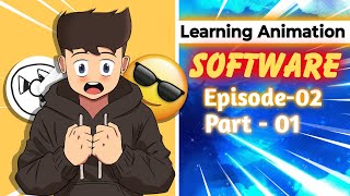 Learning Animation Software  Flipaclip Tutorial in Hindi  Episode  02 Part01  Op Animation [upl. by Jobye]