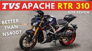 2024 TVS Apache RTR 310  Ride Performance Pros and Cons  Should you consider this apachertr310 [upl. by Venice]