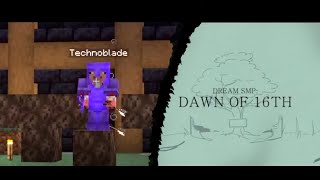 ACTUAL SCENES from quotDawn of 16thquot Dream SMP Animatic [upl. by Trometer200]