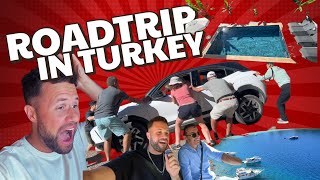 Road Trip in Turkey with a LOCAL Car Crash Millionaire Houses amp Paradise [upl. by Leirraj]