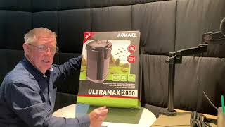 The Best Aquarium Canister Filter Aquael Ultramax 2000 Canister Filter [upl. by Ettenahs653]