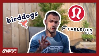 Mens Workout Shorts Review  Lululemon Birddogs Fabletics [upl. by Barbaresi]