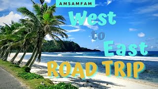 TOUR of AMERICAN SAMOA  Road Trip from the West End to the East End of Tutuila Island [upl. by Eelahs733]