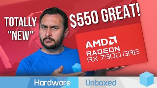 quotNewquot 550 RDNA 3 GPU AMD Radeon RX 7900 GRE Review [upl. by Haymes422]