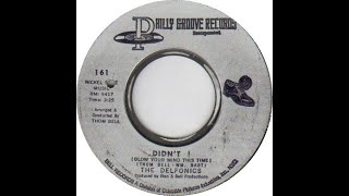 Didnt I Blow Your Mind This Time by The Delphonics From 45 RPM Vinyl to 48000Hz [upl. by Aicilanna]