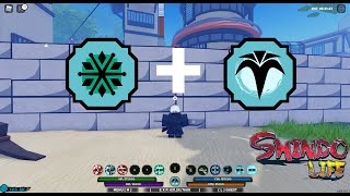 Ice combo Glacier  Shiro Glacier Oneshot  Shindo Life  new codes in description [upl. by Westmoreland]