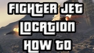 GTA V Fighter Jet Location and Overview GTA 5 P966 Lazer [upl. by Eveivenej410]