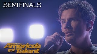 Michael Ketterer Inspiring Father Delivers When I Look At You Americas Got Talent 2018 [upl. by Tanya]