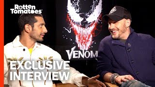 Tom Hardy Says the Dark Side Drew Him to ‘Venom’  Full Interview  Rotten Tomatoes [upl. by Elumas]