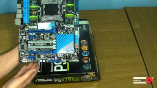 Asus P9X79 Pro Motherboard First Look [upl. by Leone]