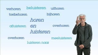 Niveau A1A2B1 horen of luisteren [upl. by Irual]