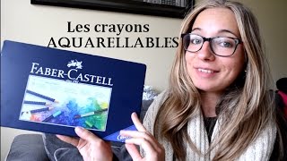 Utiliser les crayons aquarellables [upl. by Thorn]