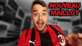 UNBOXING DU MAILLOT DE L AC MILAN 20212022 flocage [upl. by Auka]